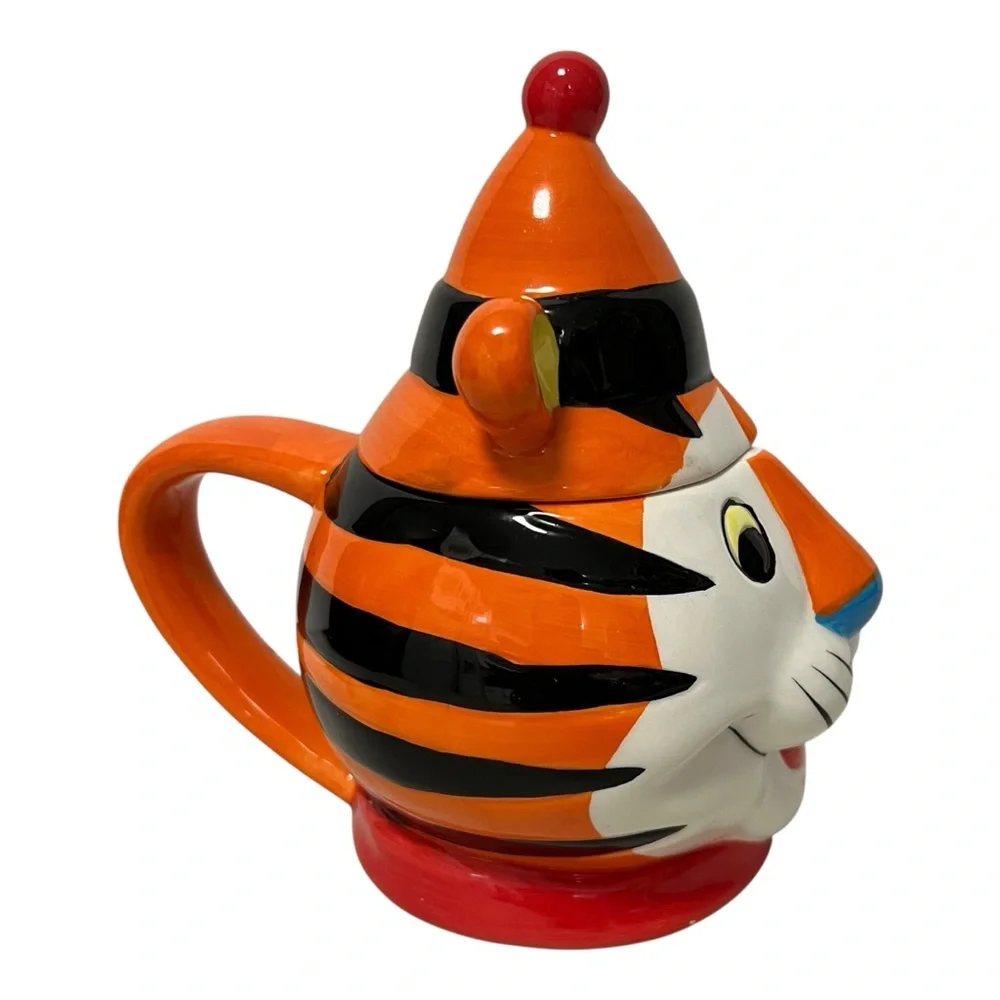 Kellogg’s Tony The Tiger Sugar Bowl Dish Ceramic